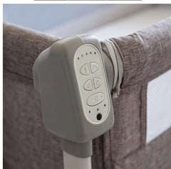Kontrolpanel på Numora vuggeseng med fem hastigheder og timer